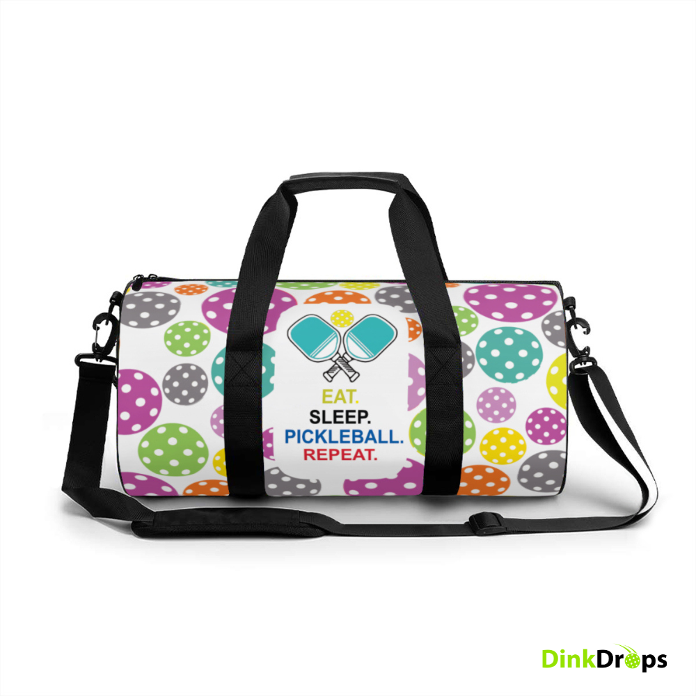 Eat Sleep Pickleball Duffel Bag