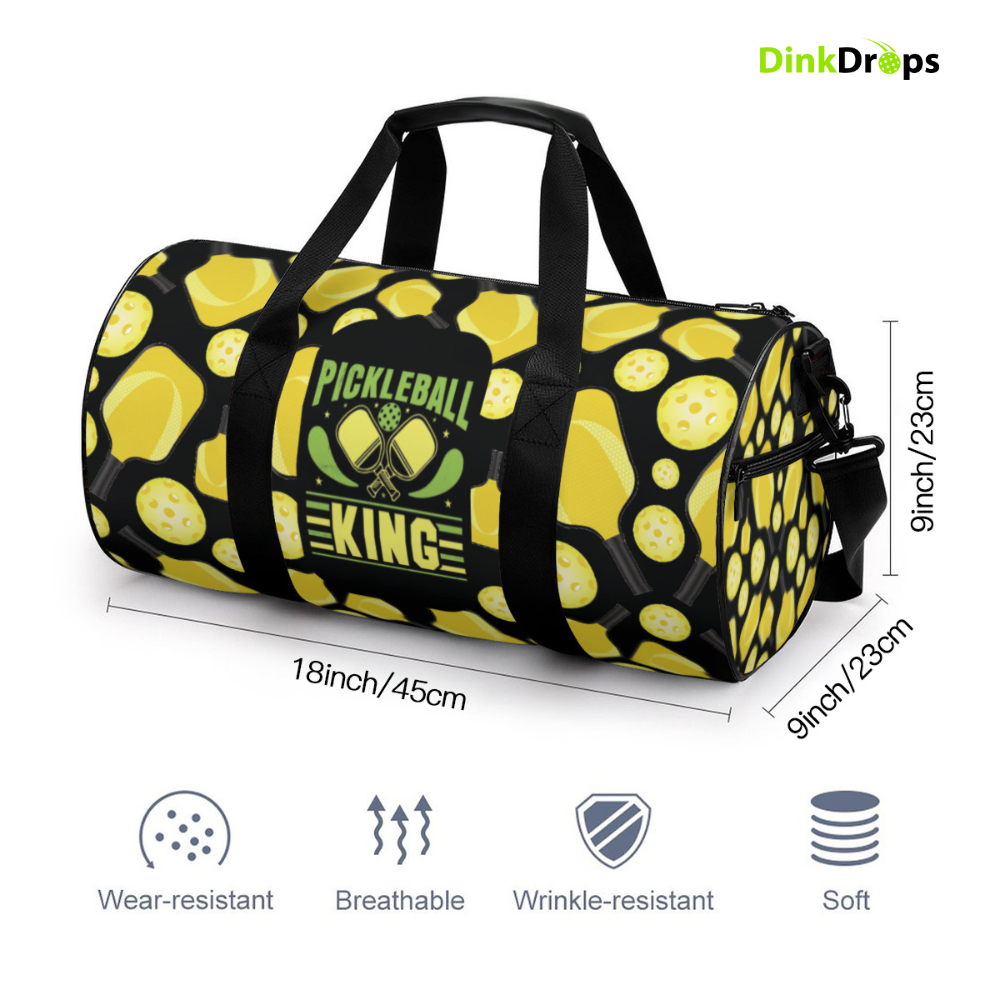 Pickleball King Duffel Bag