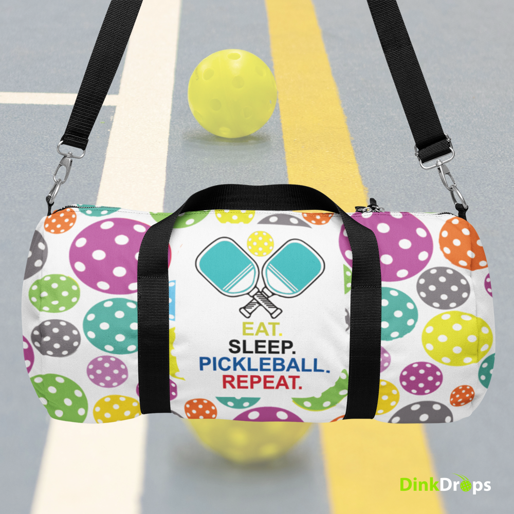 Eat Sleep Pickleball Duffel Bag