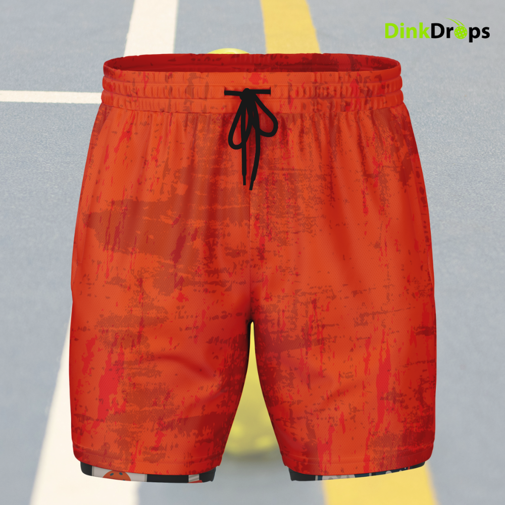 Orange Crush Athletic Shorts